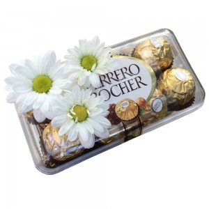 Конфеты Ferrero Rosher с цветами